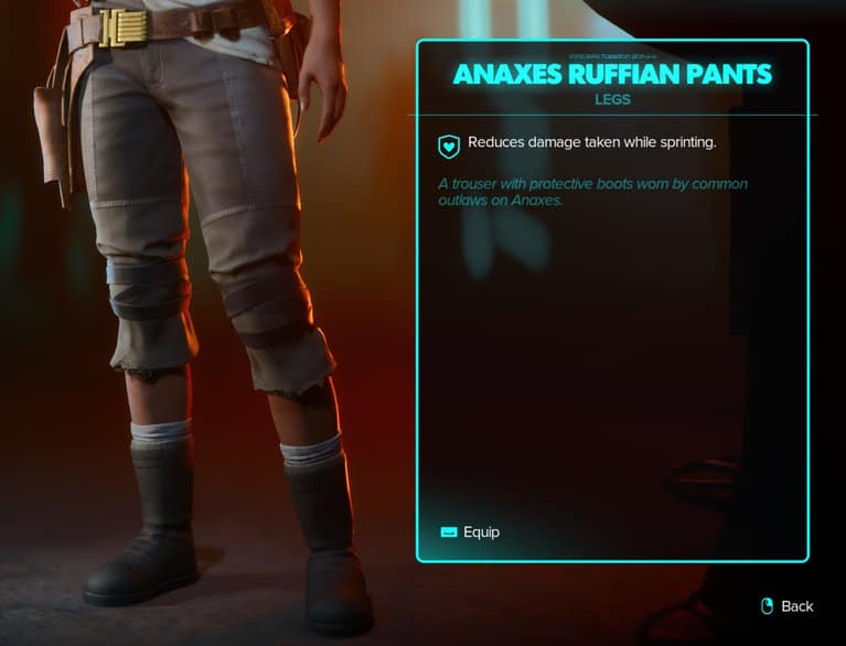 Anaxes Ruffian Pants Perk