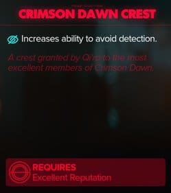 Crimson Dawn Crest