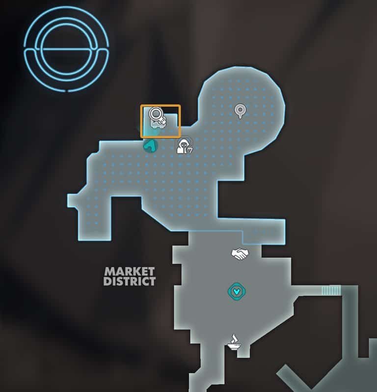 Crimson Dawn Vault on Toshara Map