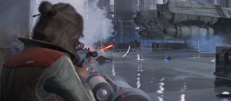 Hold out against waves of Imperial troopers while Bosnok opens the ship's door - False Flag mission walkthrough