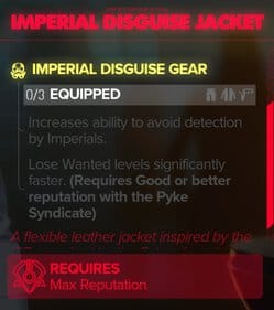 Imperial Disguise set bonus