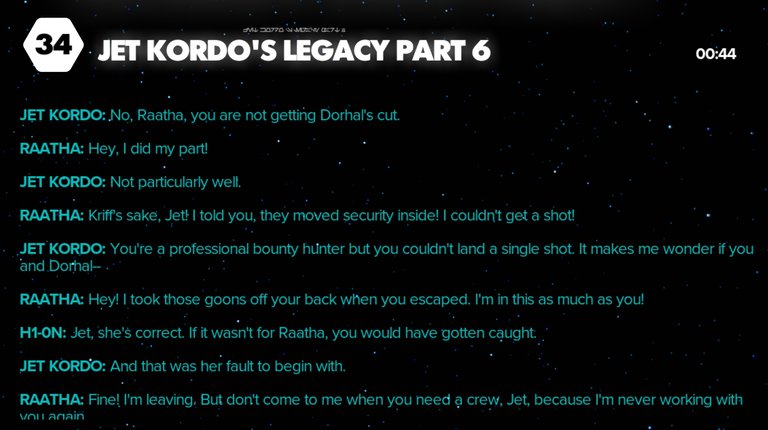 Jet Kordo's Legacy Part 6 - Collectible contents