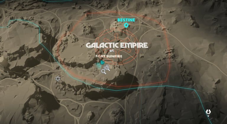 How to get Rogue Blaster Coating in Star Wars Outlaws Map