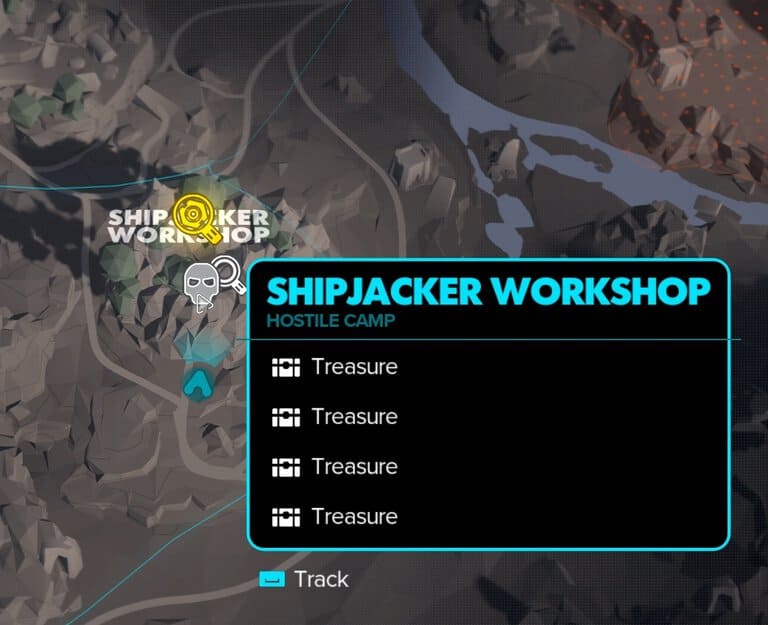 Shipjacker Workshop Map