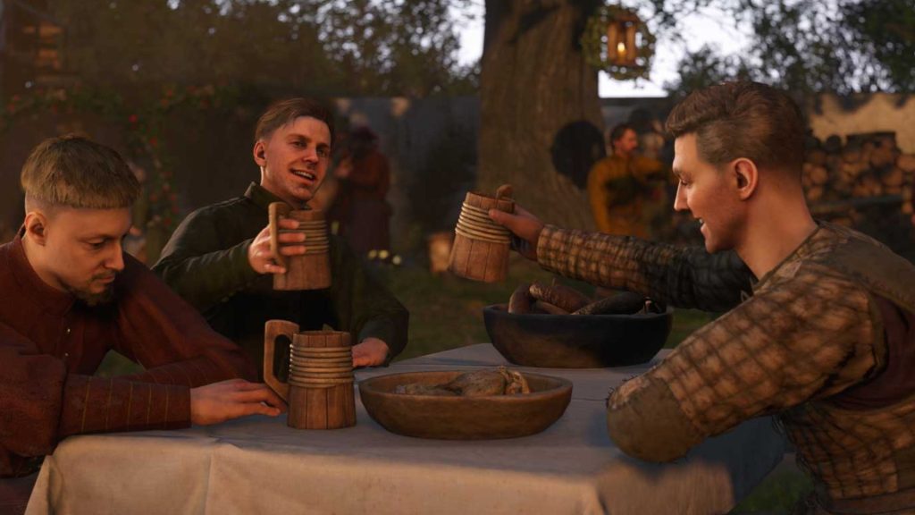 kingdom come deliverance 2 characters drinking together