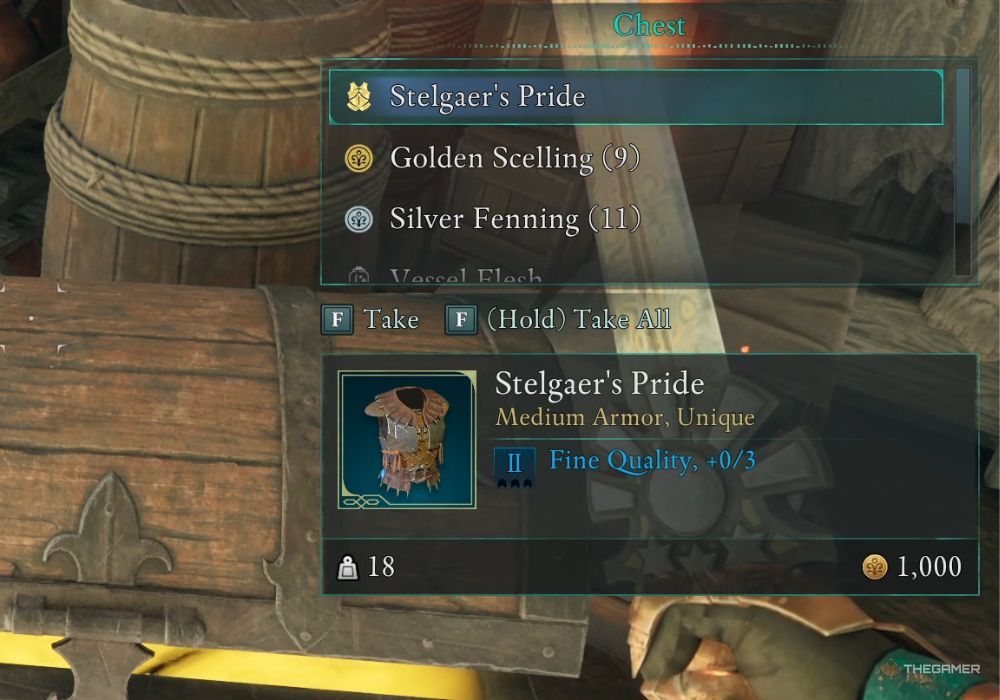 Avowed Stelgaer's Pride location on ground