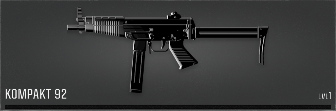 Иконка оружия Kompakt 92 в Black Ops 6