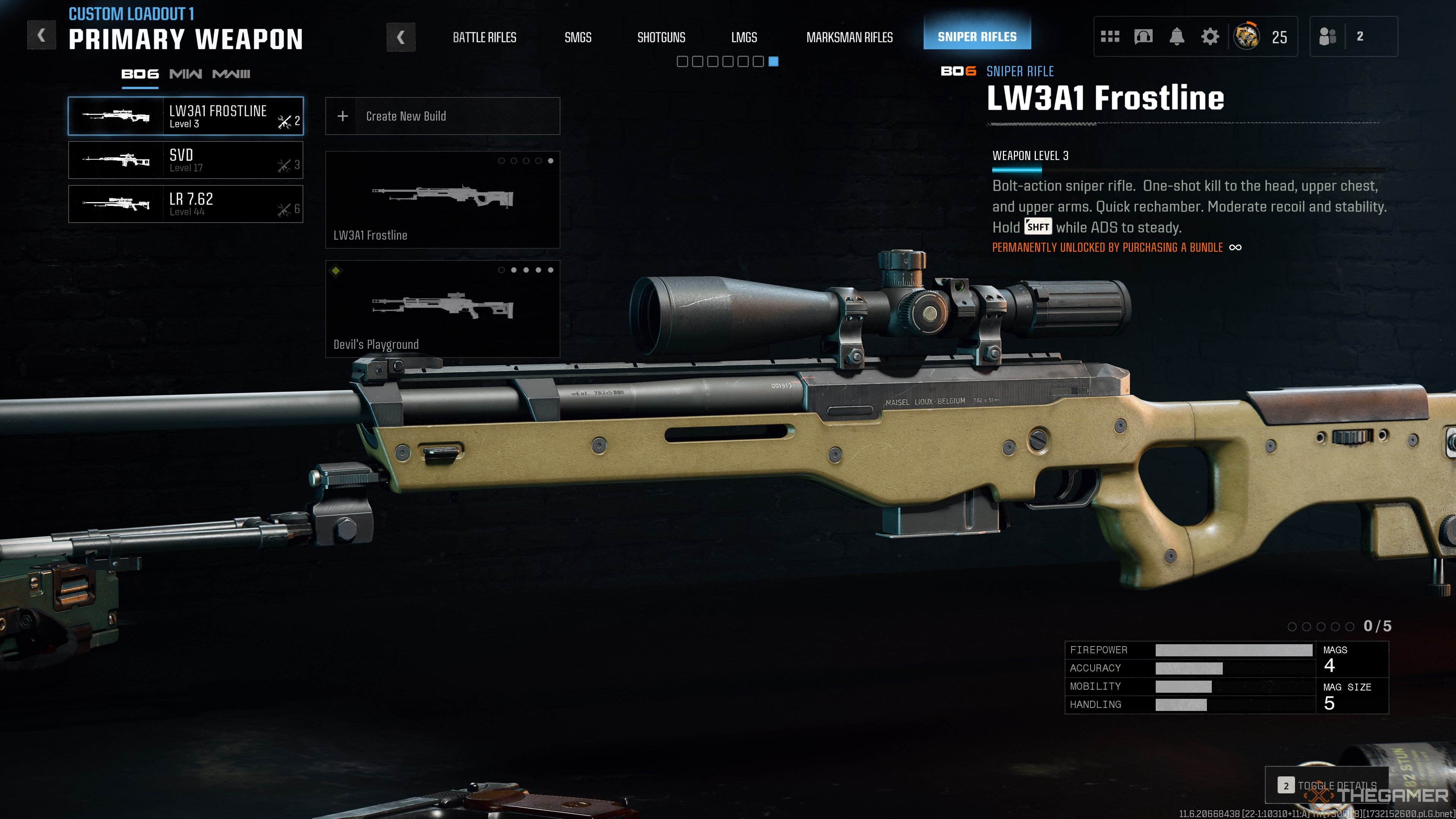 Снайперские винтовки в Black Ops 6 Warzone