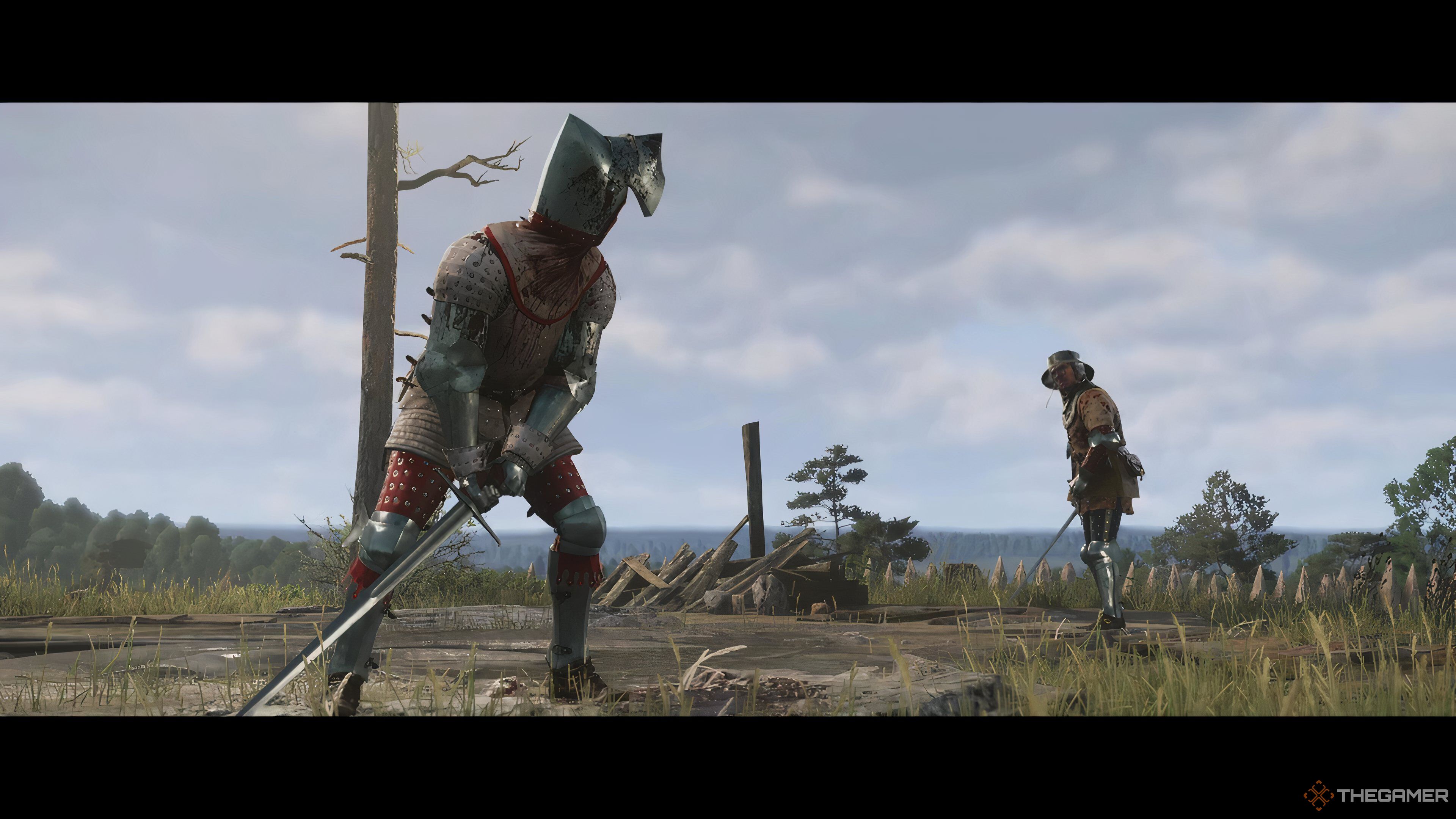 Erik and Henry starting a duel in Kingdom Come: Deliverance 2.