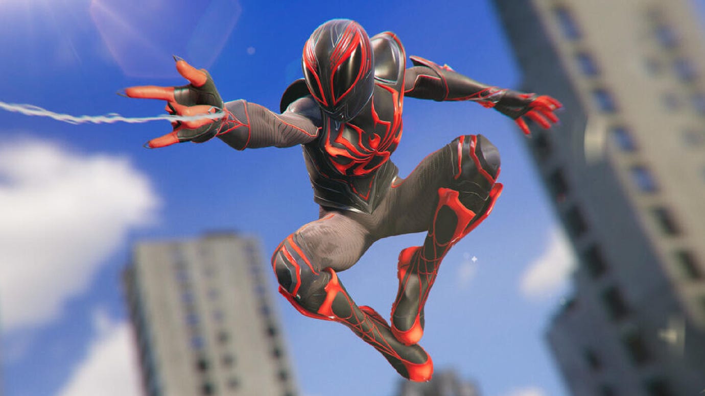 Костюм Токусацу из Spider-Man 2.