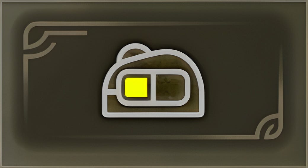 A close-up of the Mouse Button 4 icon in Monster Hunter Wilds.