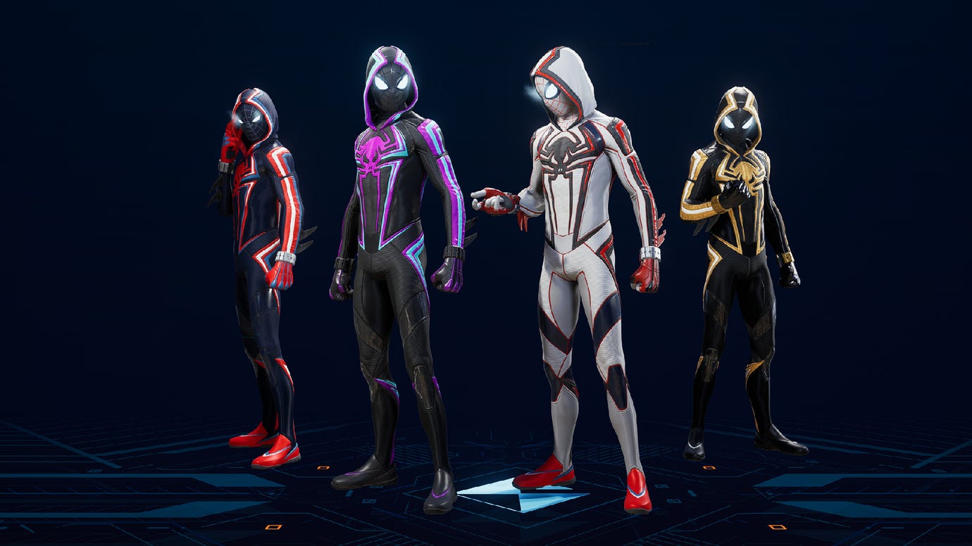 Костюм 2099 (Майлза) из Spider-Man 2.