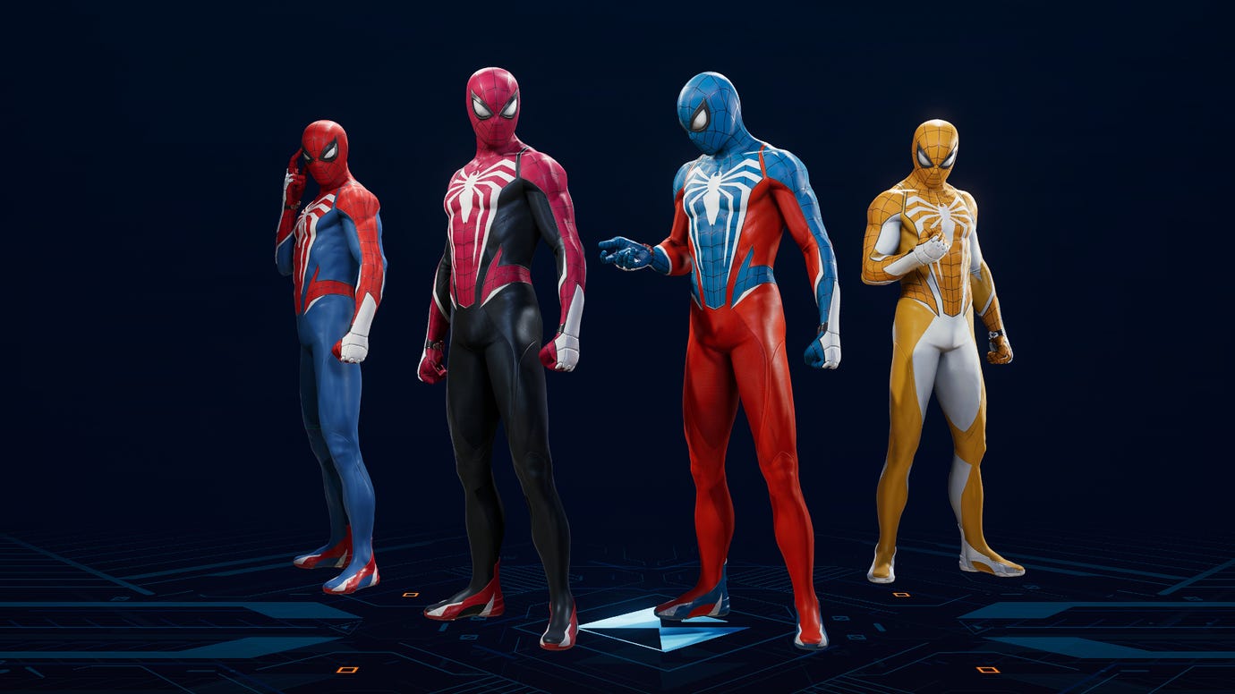 Улучшенный костюм 2.0 в Spider-Man 2.
