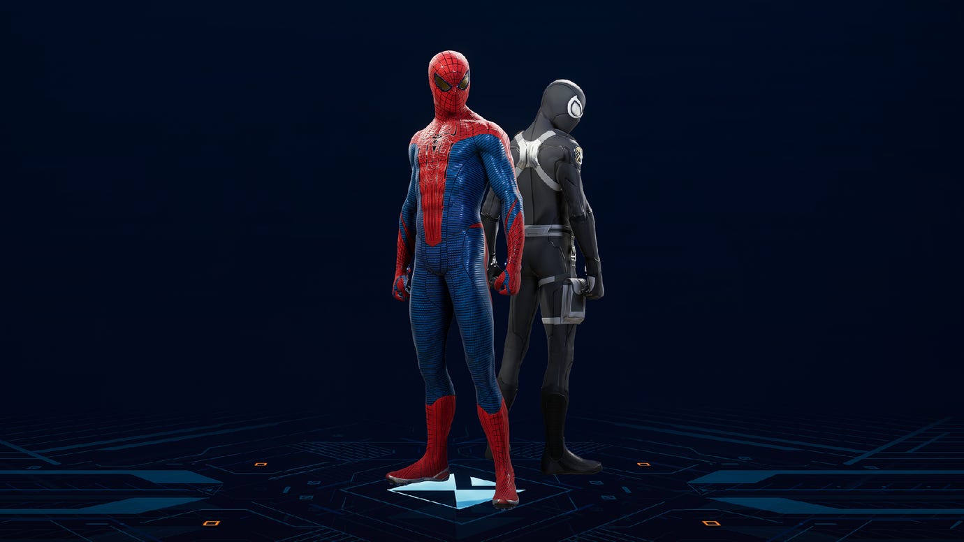 Удивительный костюм в Spider-Man 2.