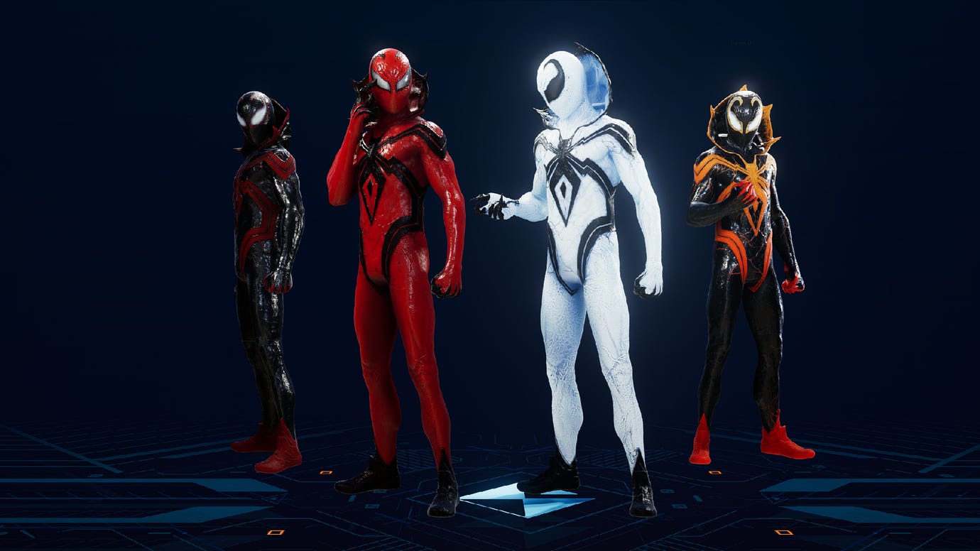 Костюм 'Темные века' из Spider-Man 2.