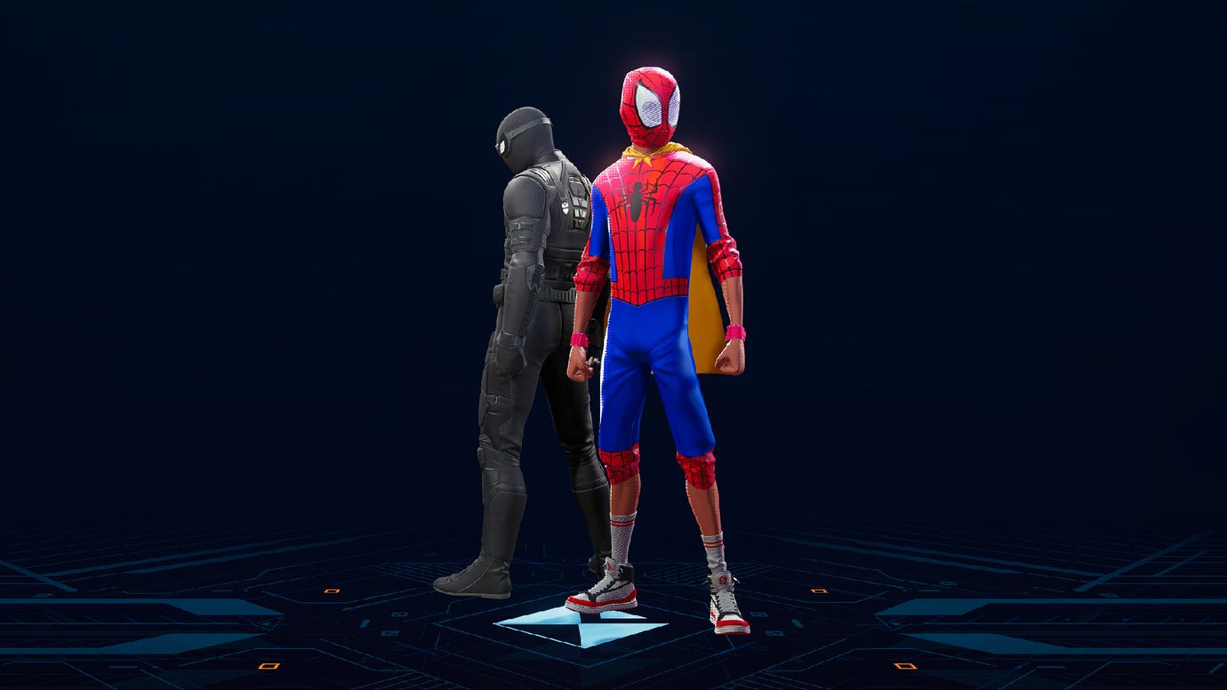 Костюм 'Через вселенные SB' из Spider-Man 2.