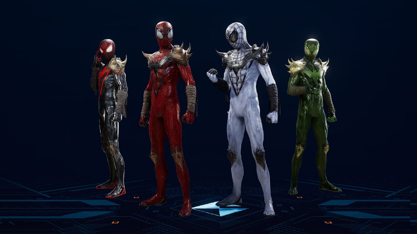 Костюм Короля в Черном из Spider-Man 2.