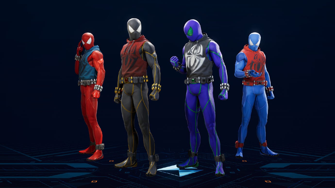 Костюм Алого паука в Spider-Man 2.