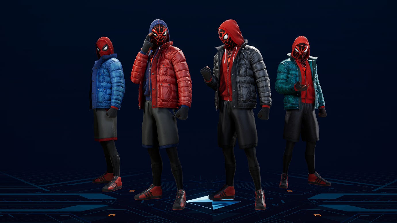 Костюм Sportswear из Spider-Man 2.