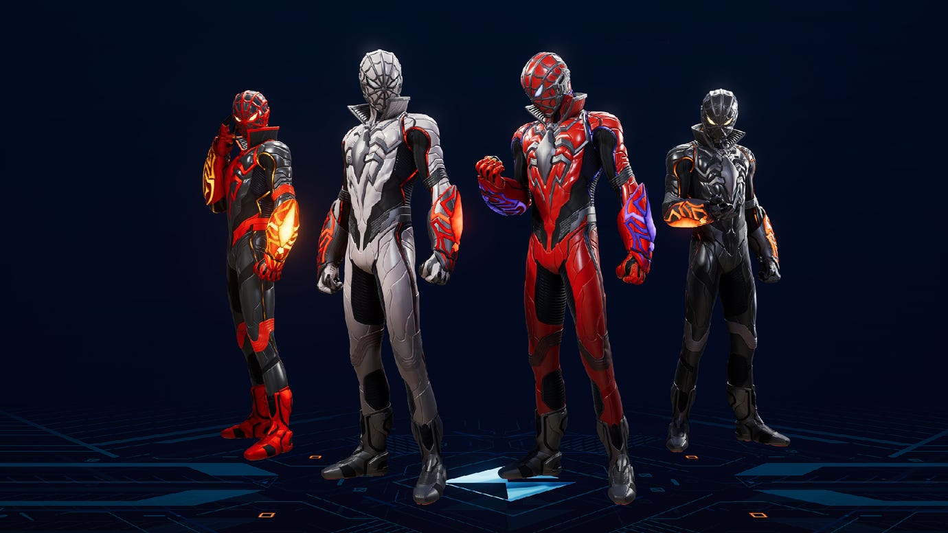 Костюм Strike из Spider-Man 2.