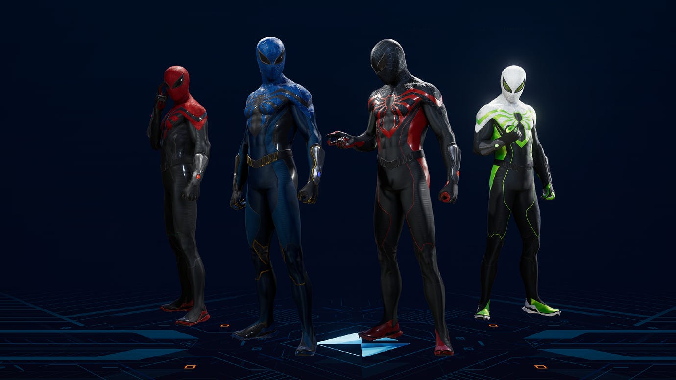 Превосходный костюм в Spider-Man 2.