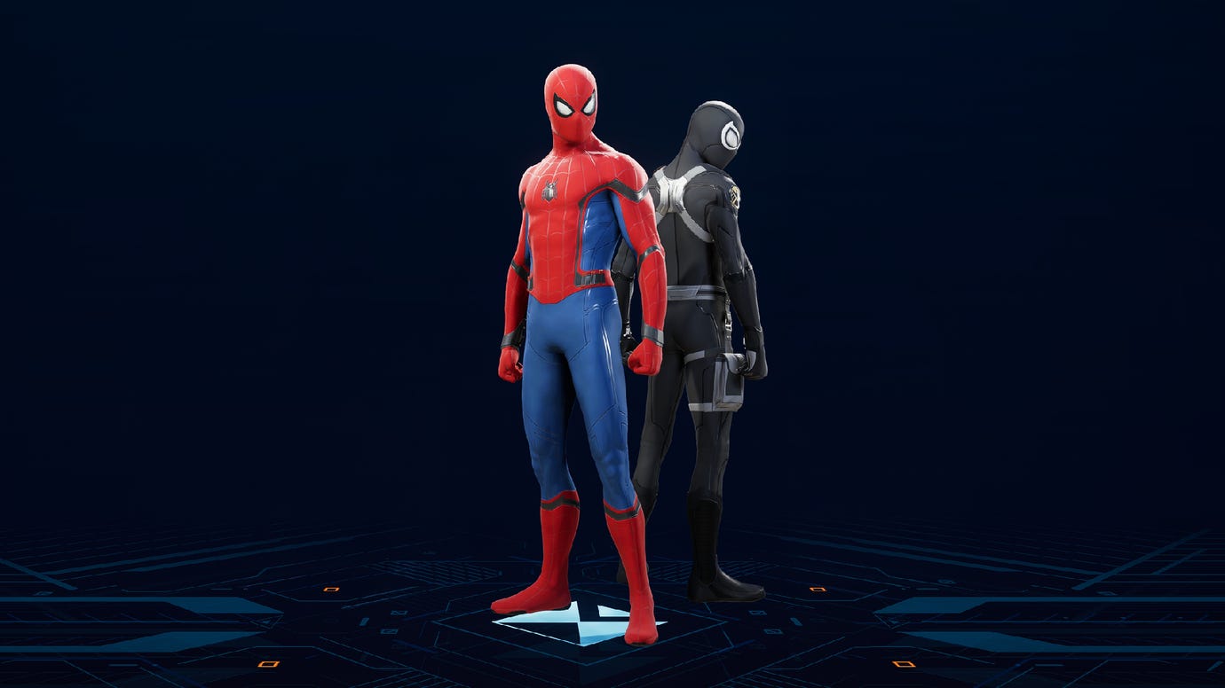 Улучшенный классический костюм в Spider-Man 2.