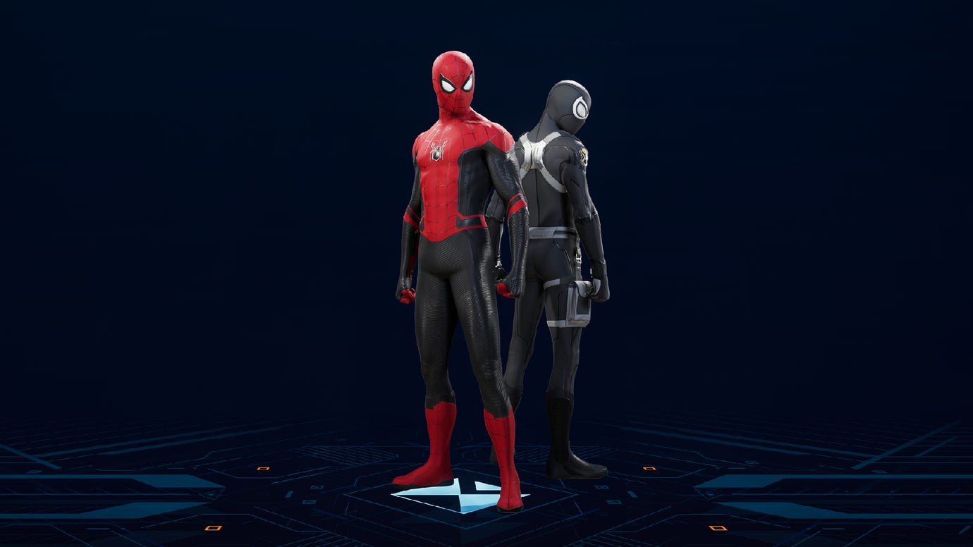 Улучшенный костюм в Spider-Man 2.