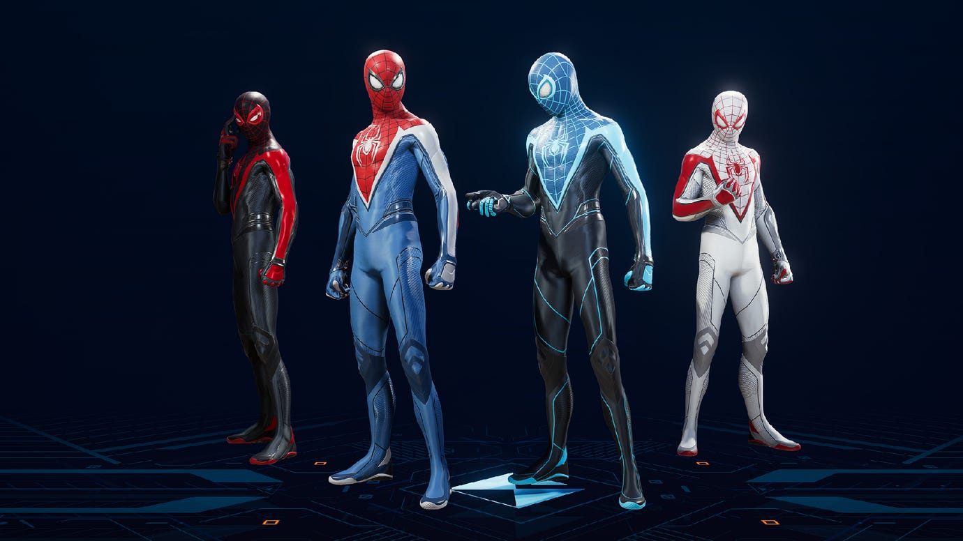 Улучшенный костюм из Spider-Man 2.