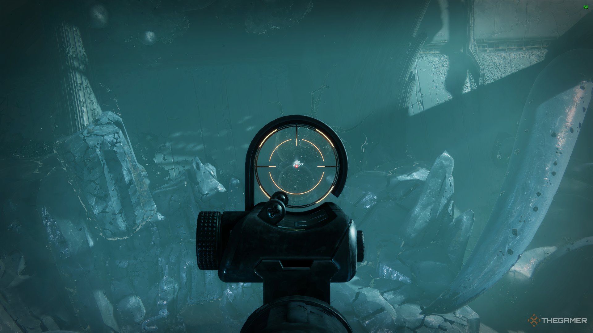 The fifth Tithing Wormspawn sitting on top of a tentacle.