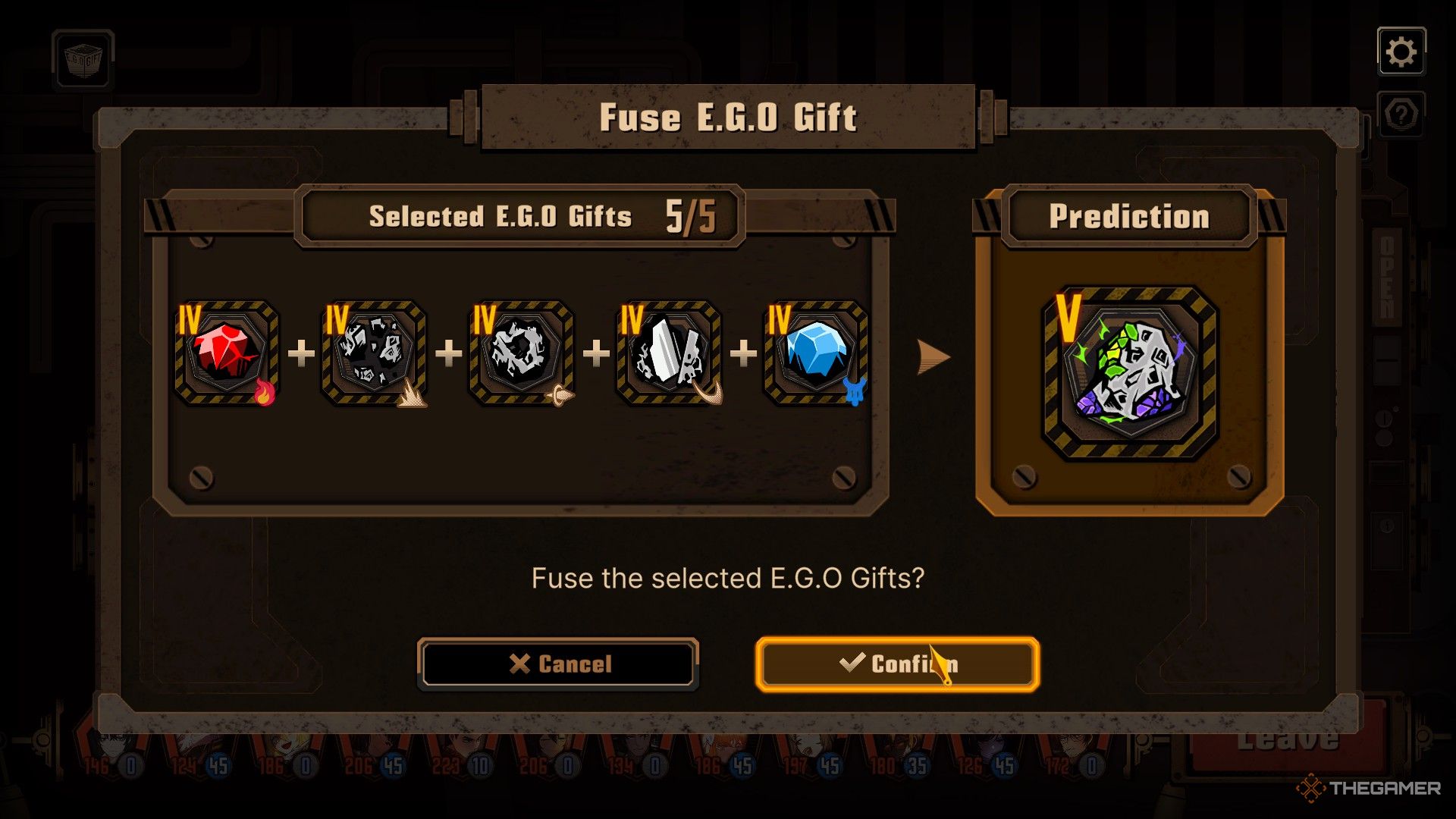 The tier five Lunar Memory is fused from a quintet of tier four EGO gifts in Limbus Company. 