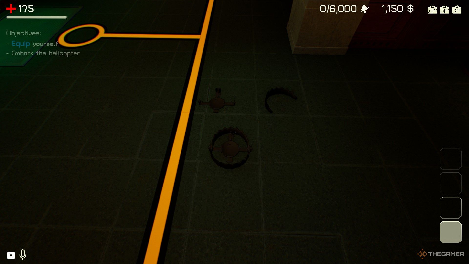 The Headliners: An active trap waiting for someone to step on it.
