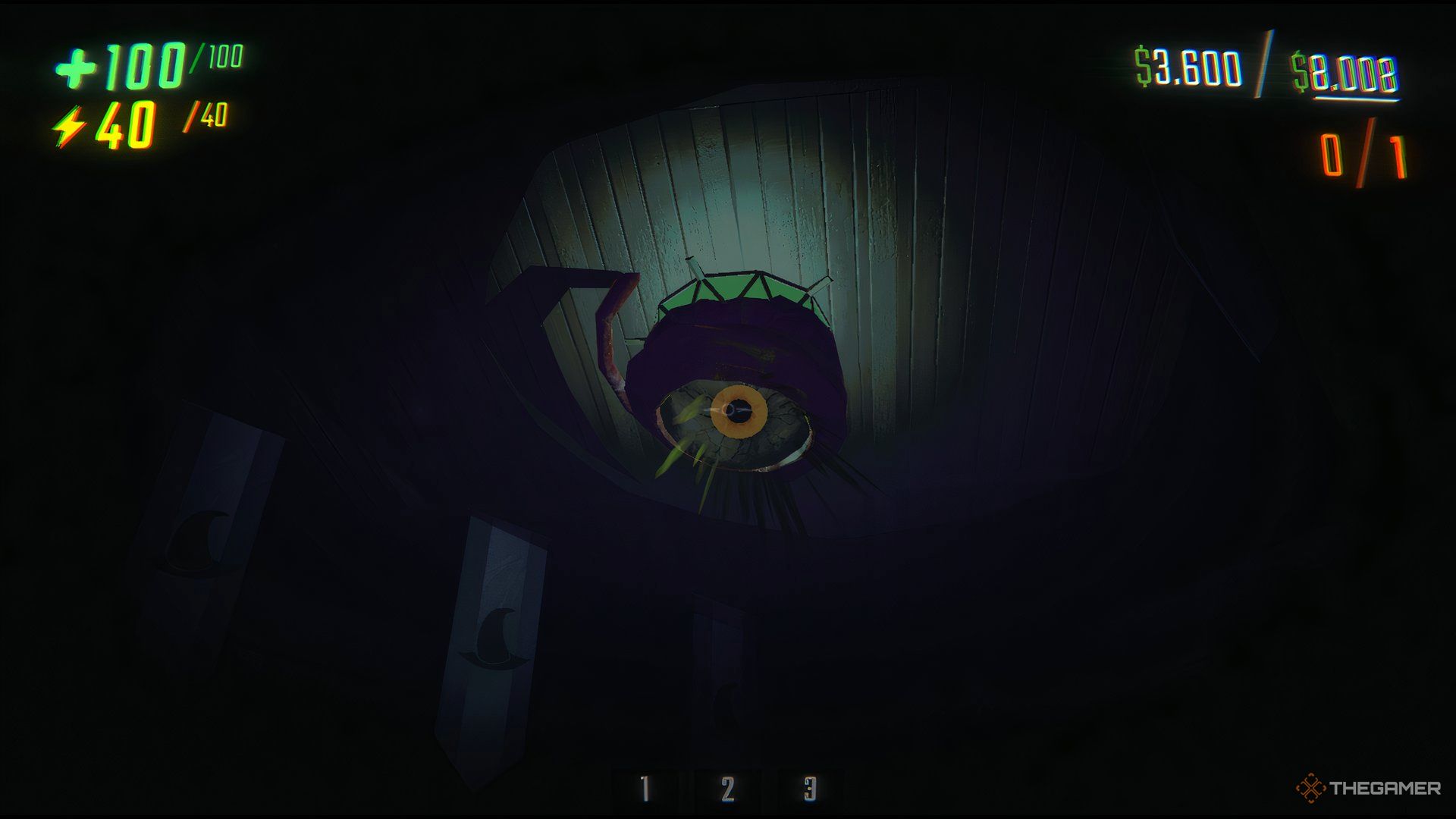 Eye Monster On Ceiling In R.E.P.O.