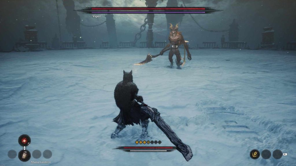 viper boss fight in the first berserker khazan