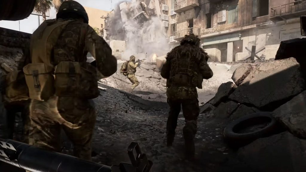 soldiers running forward in battlefield 6