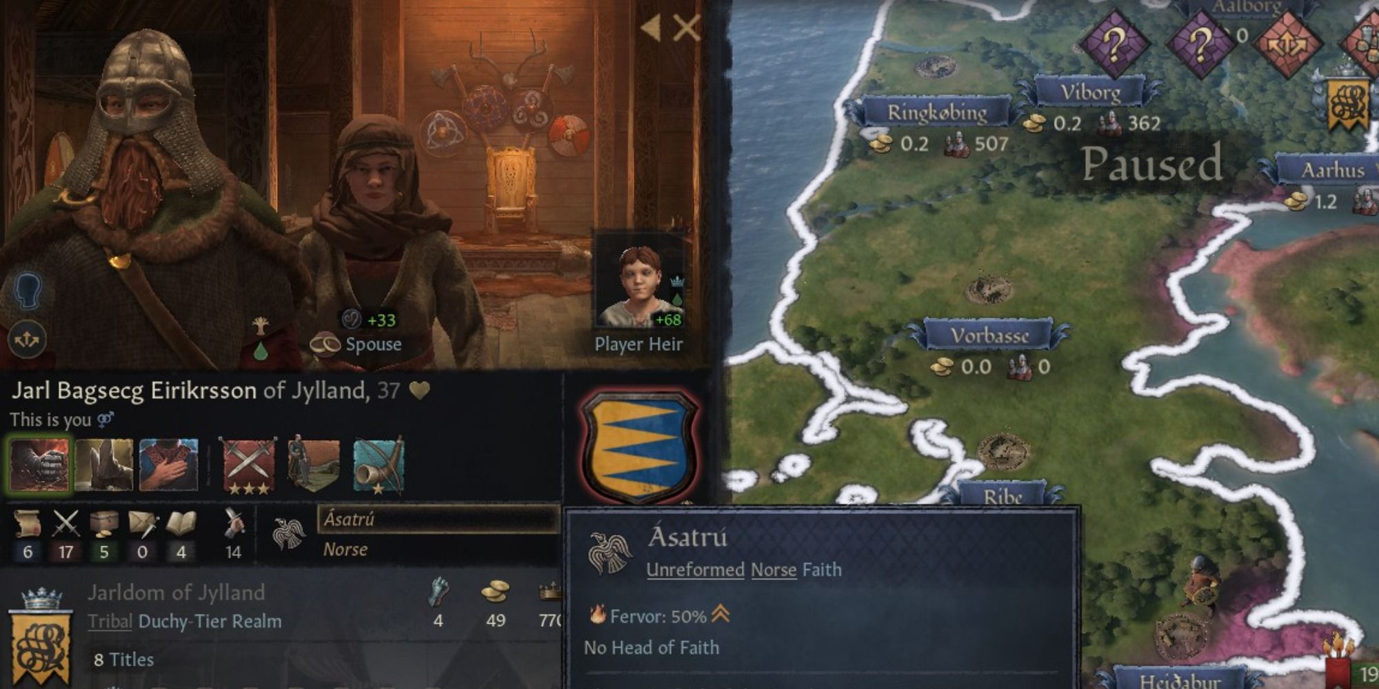 Crusader Kings 3 Norse Leader