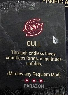 Warframe Oull Requiem Mod