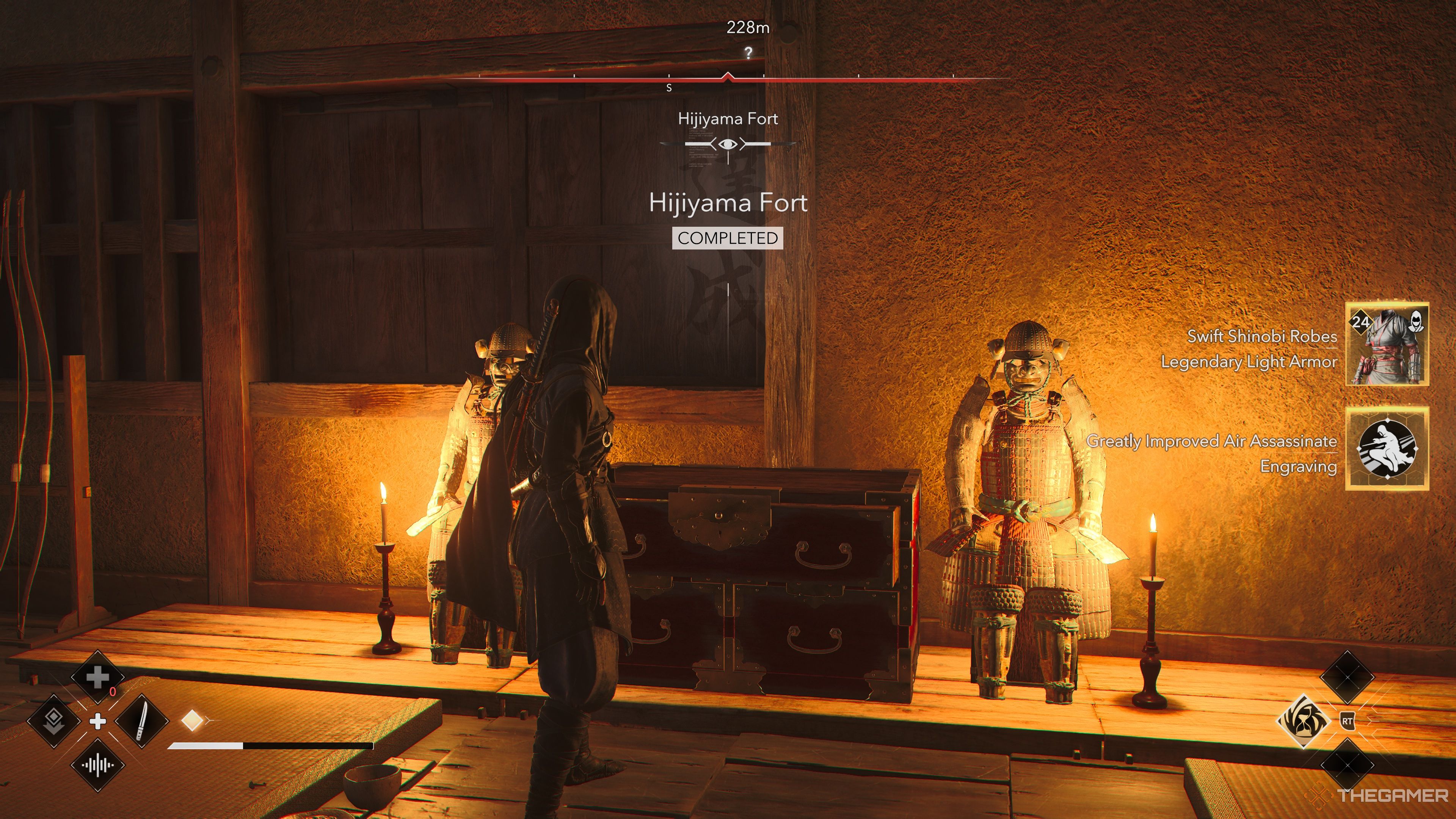 The Hijiyama Fort Final Reward in Assassin's Creed Shadows.