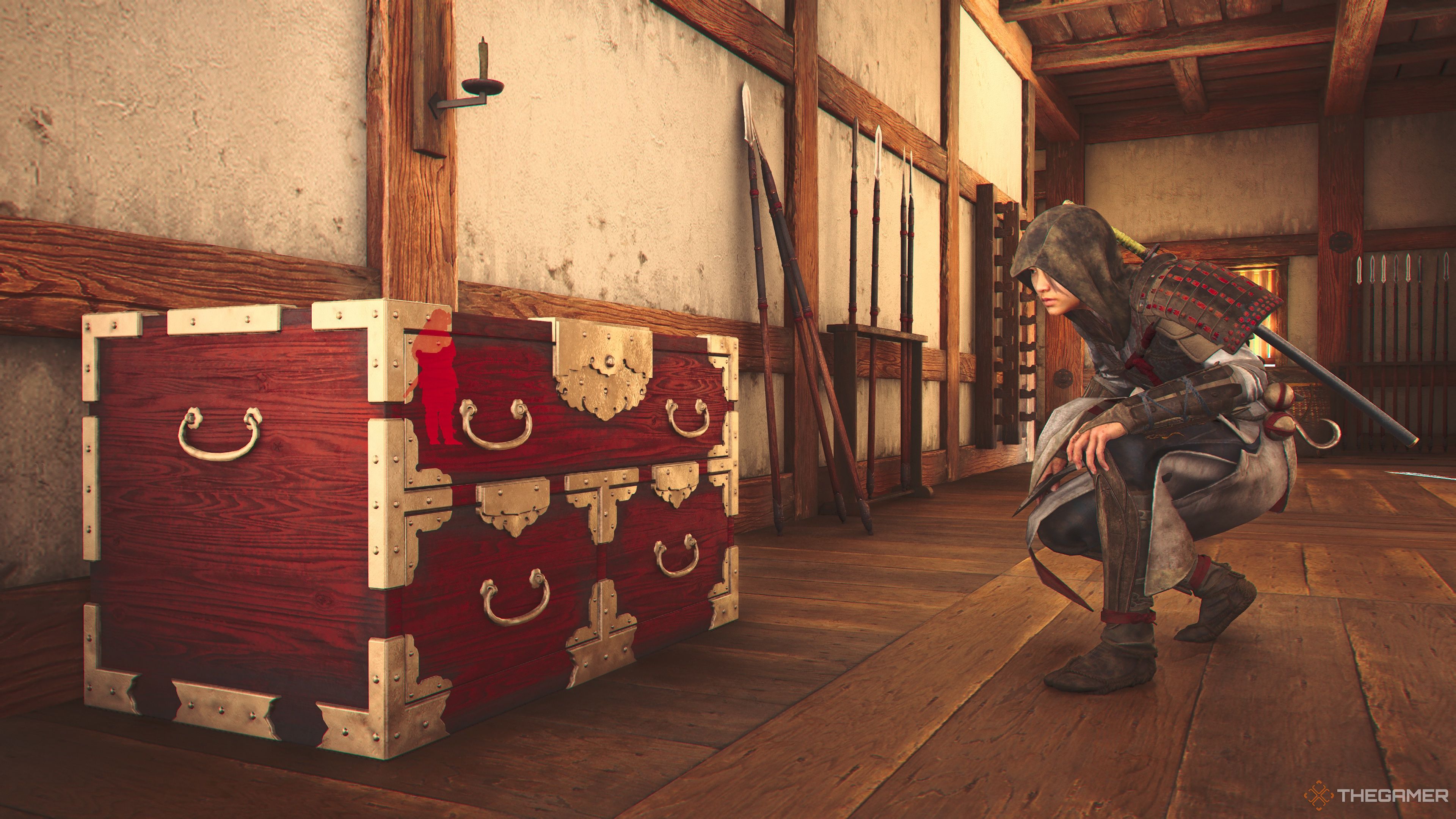 The Uda Matsuyama Castle Legendary Chest in Assassin's Creed Shadows.