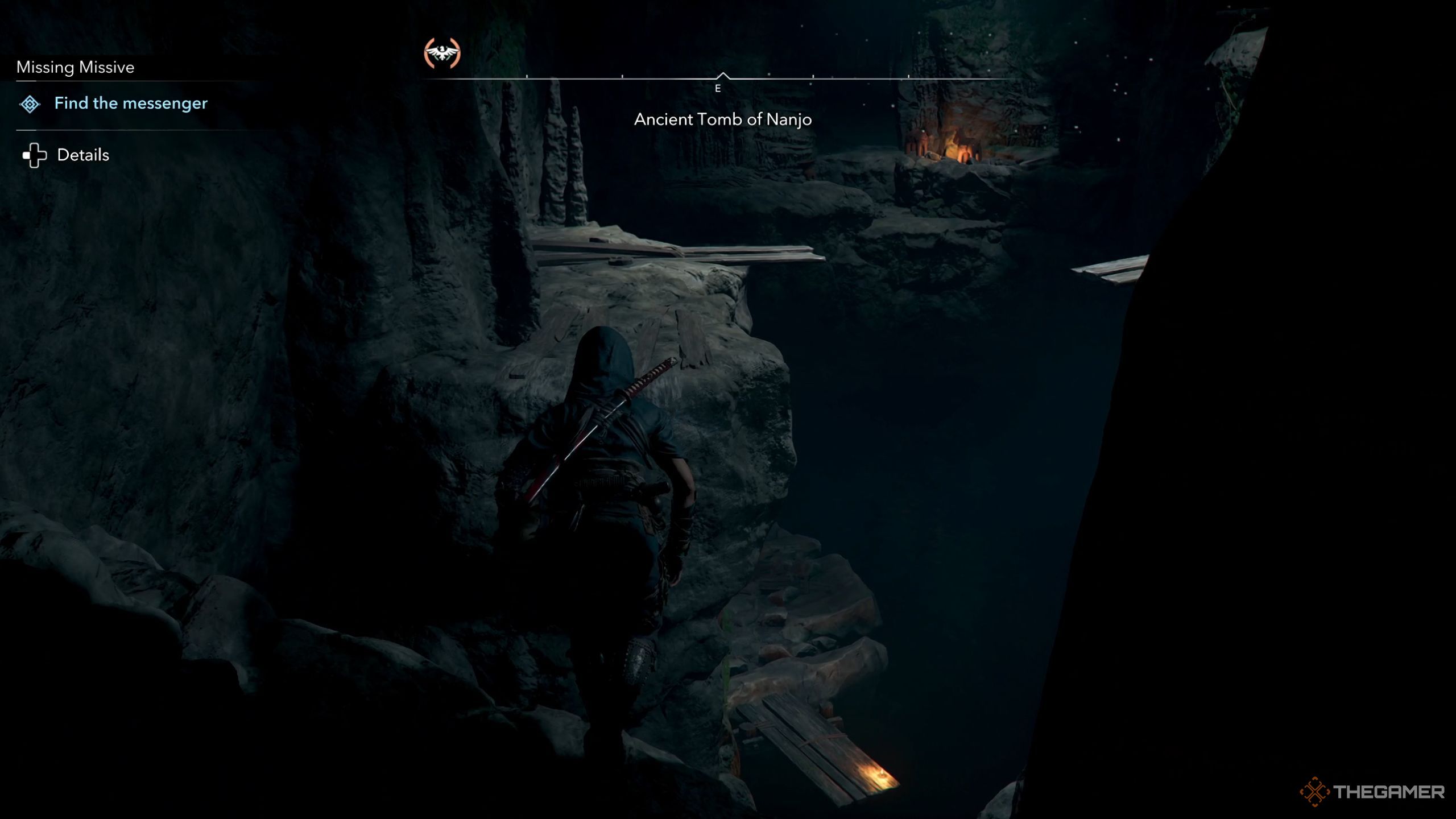 Assassin's Creed Shadows Ancient Tomb of Nanjo path nine.