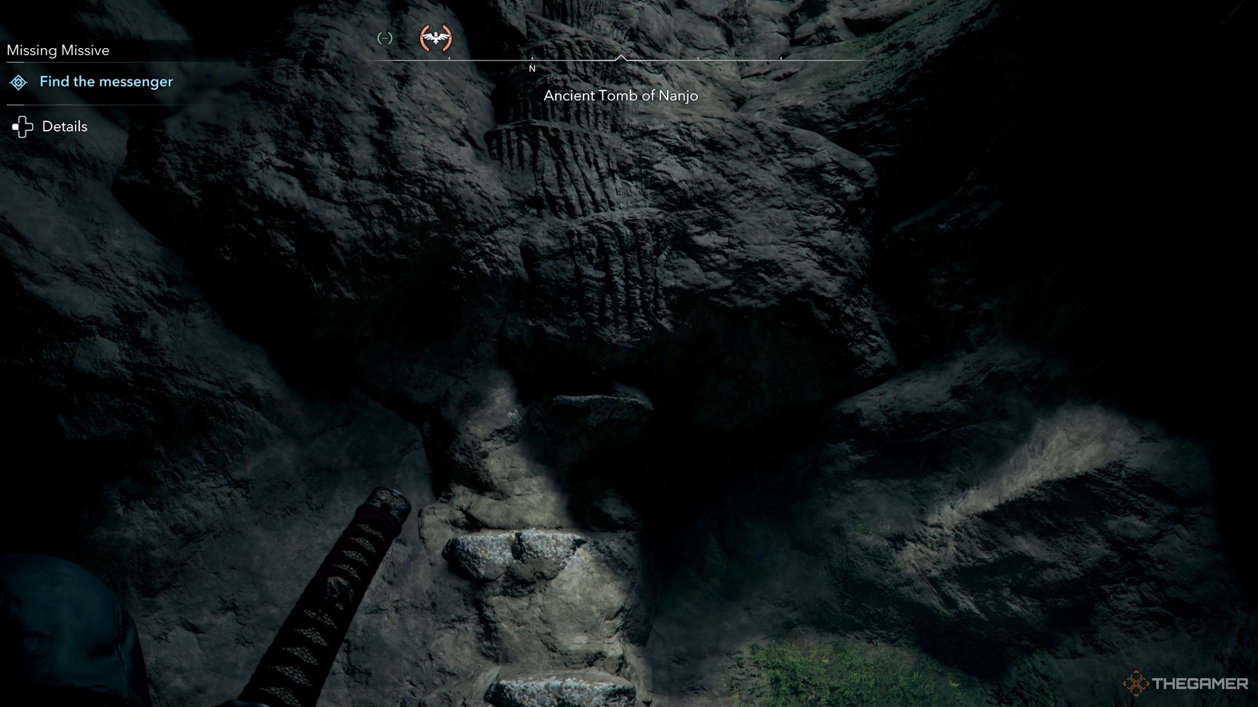 Assassin's Creed Shadows Ancient Tomb of Nanjo path ten.