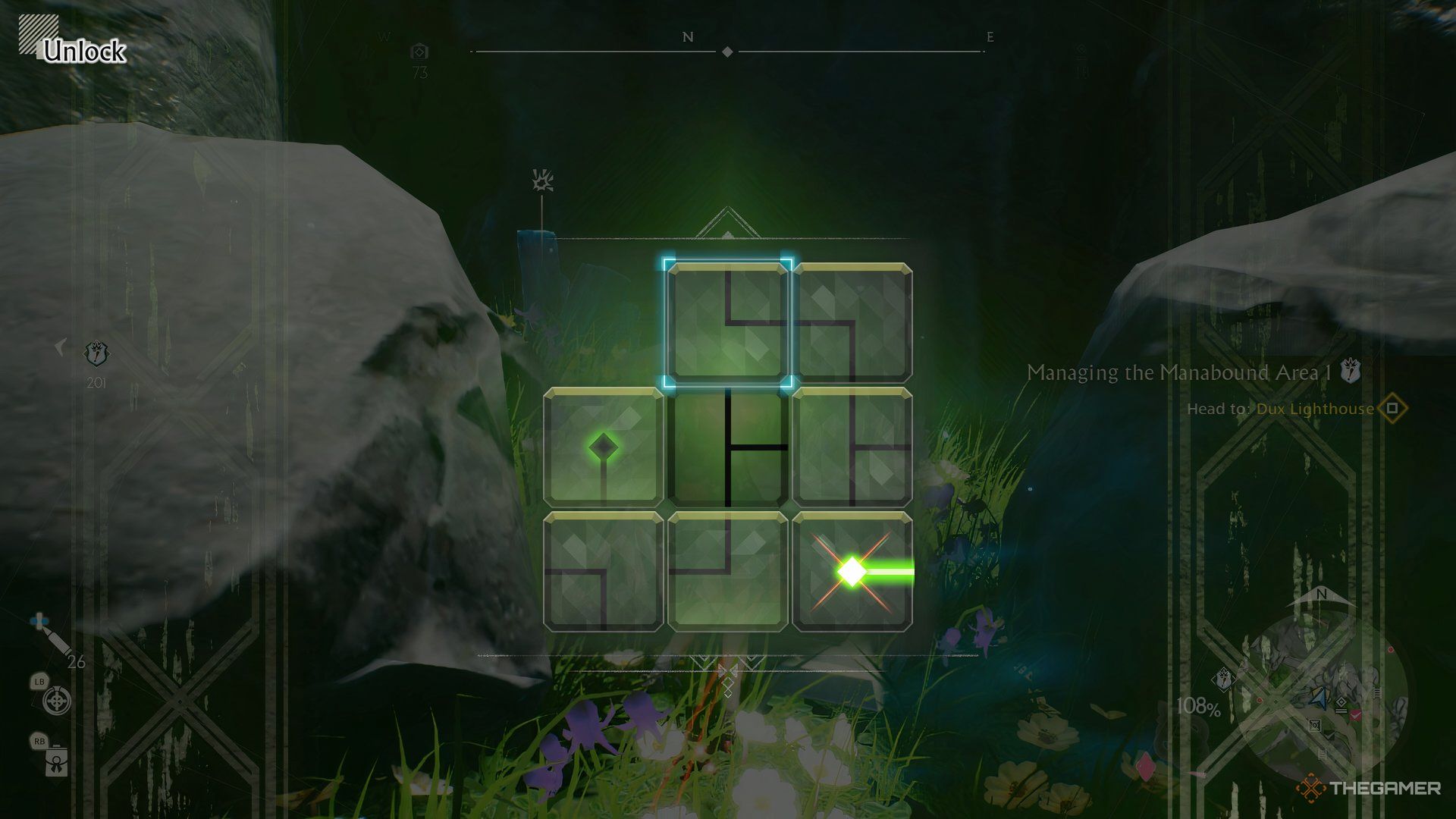 One of the energy puzzles in Atelier Yumia: The Alchemist of Memories & The Envisioned Land.