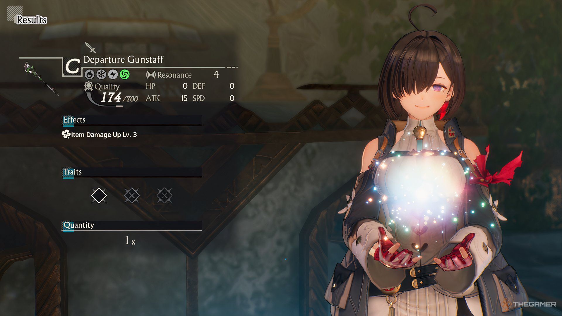 Yumia with a complete Synthesis in Atelier Yumia: The Alchemist of Memories & The Envisioned Land.