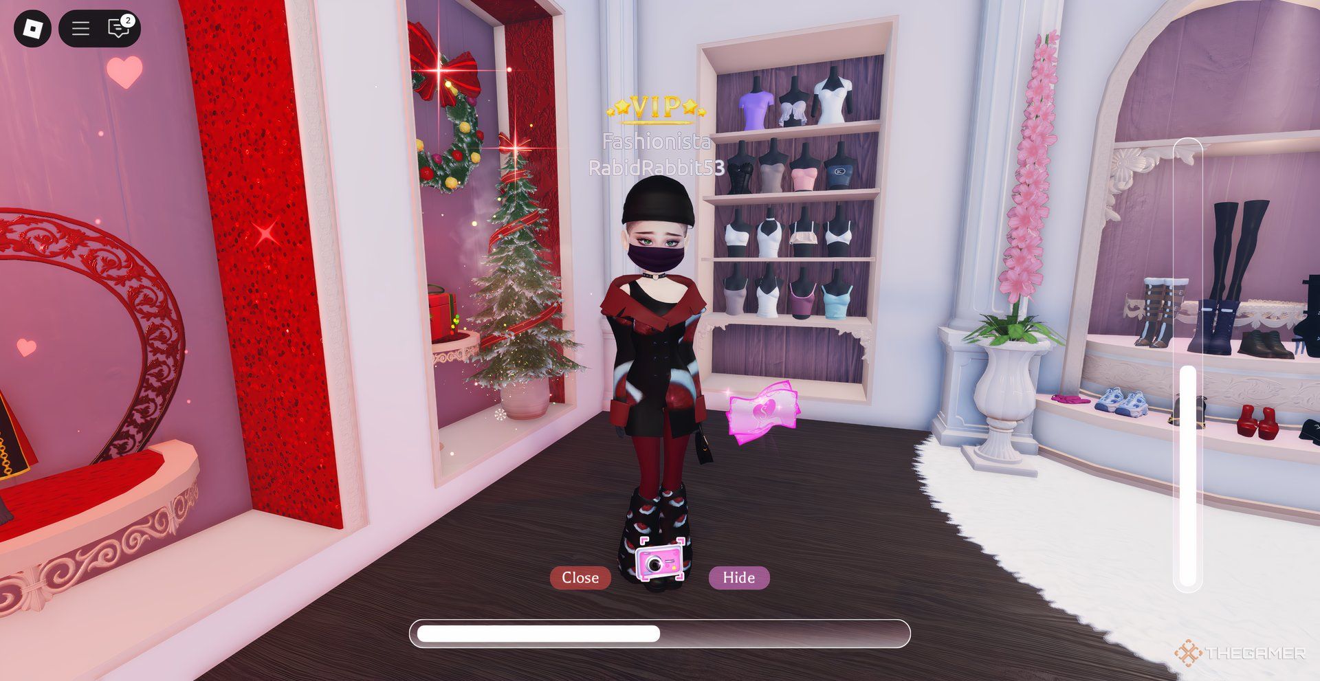 Dystopian eerie outfit in Roblox Dress To Impress.