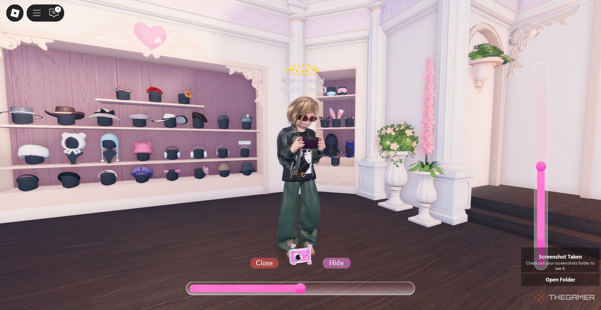 Dystopian gamer outfit in Roblox Dress To Impress.