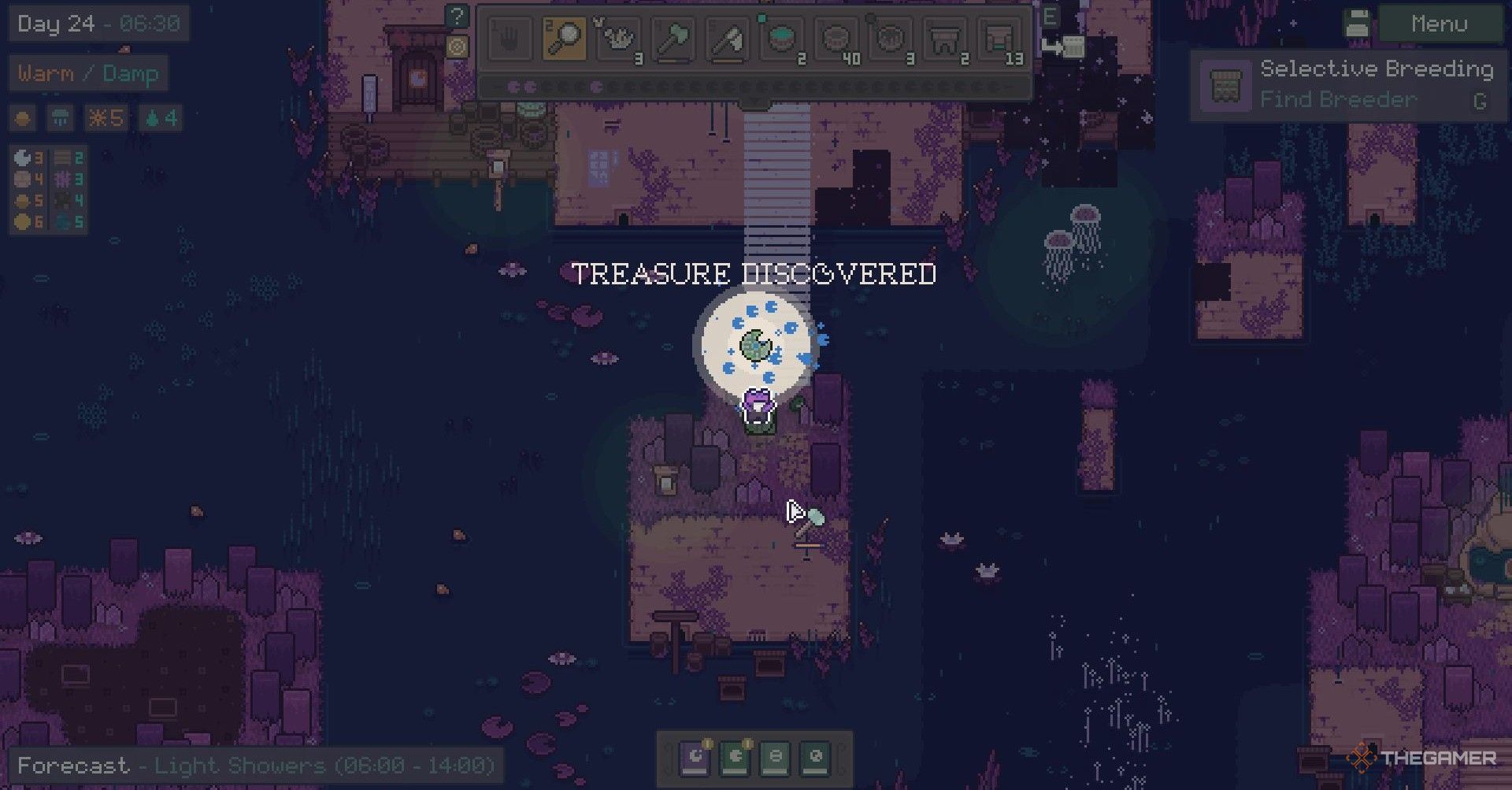 Finding a key in the dream world in Mudborne.