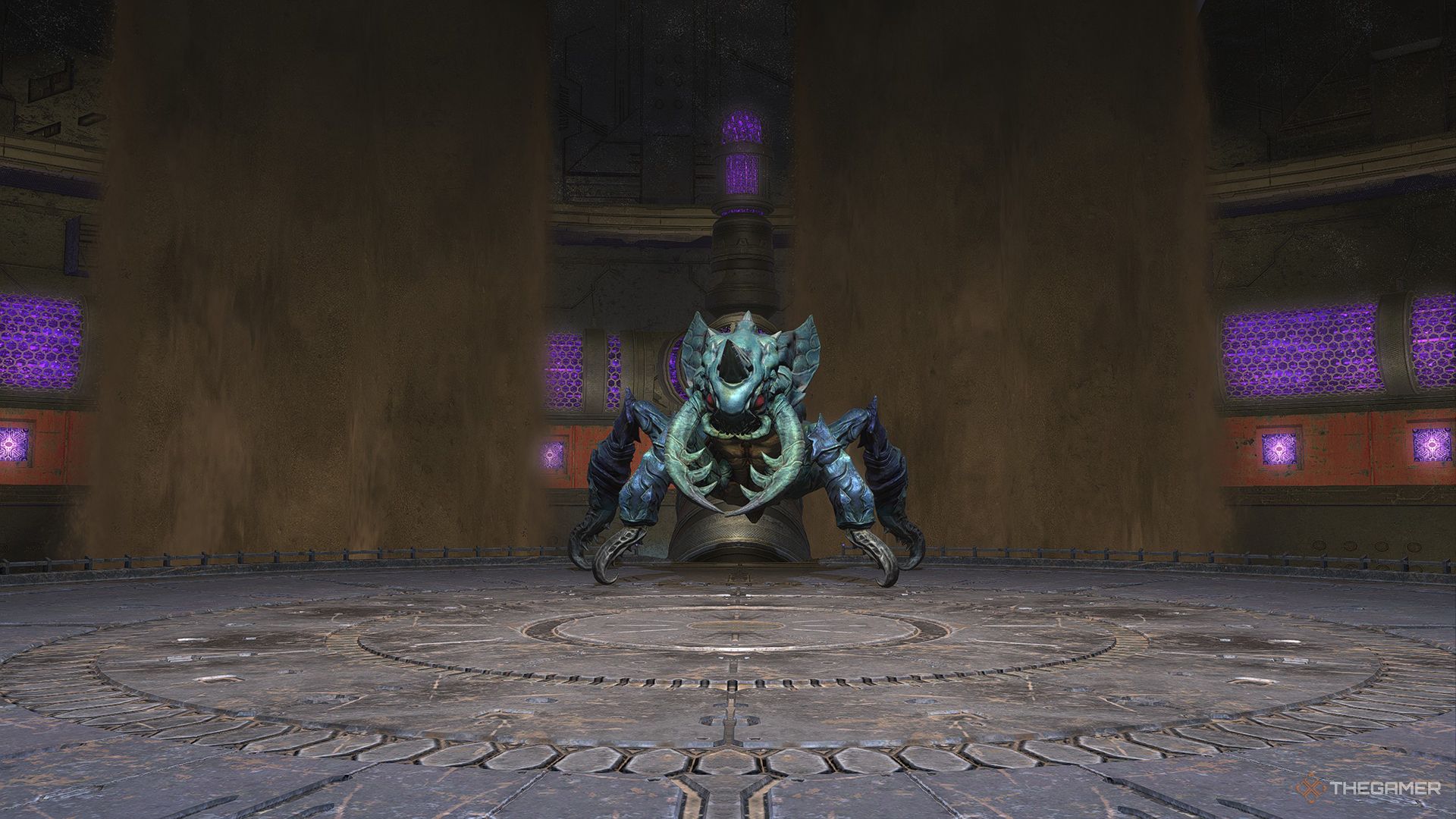 The first boss of the Underkeep, Gargant, in Final Fantasy 14.