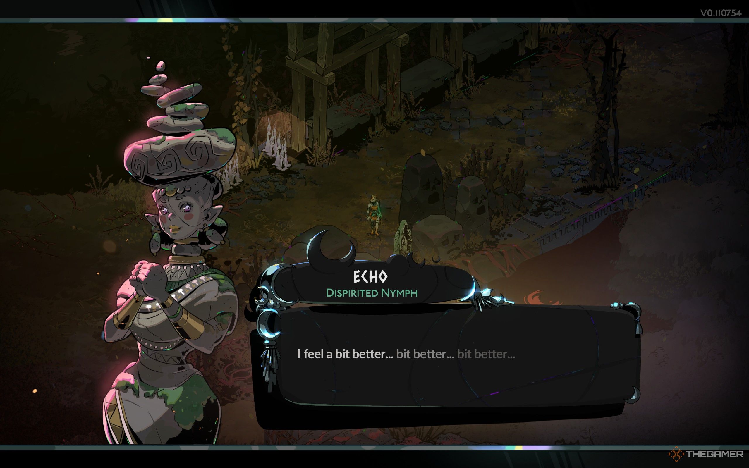 Echo speaks with Melinoe.
