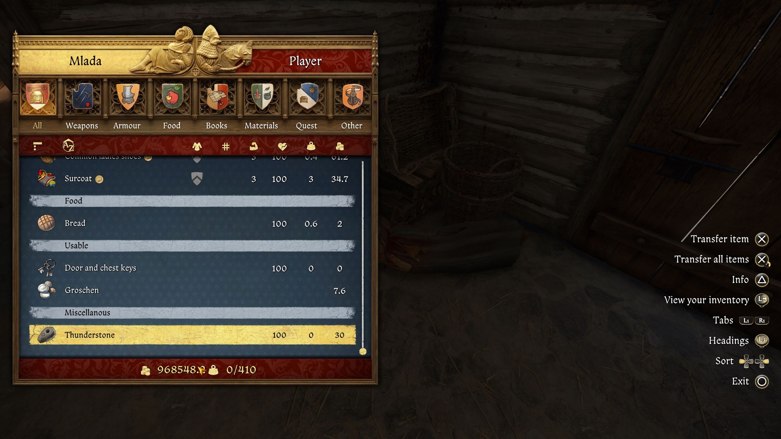 Henry is finally going to get his hands on the thunderstone - kcd2