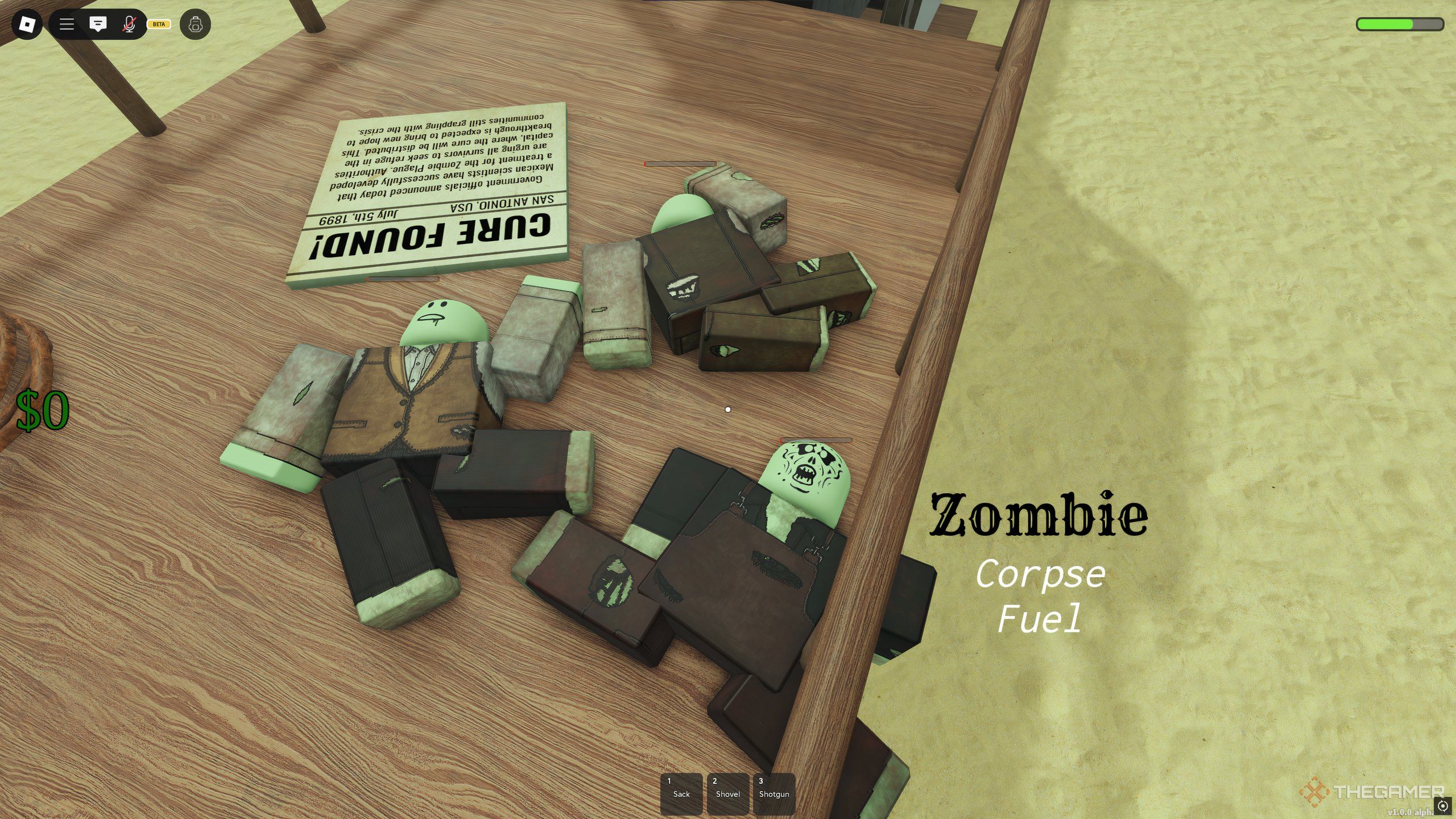 Standard items which can be used as fuel in Dead Rails on Roblox.