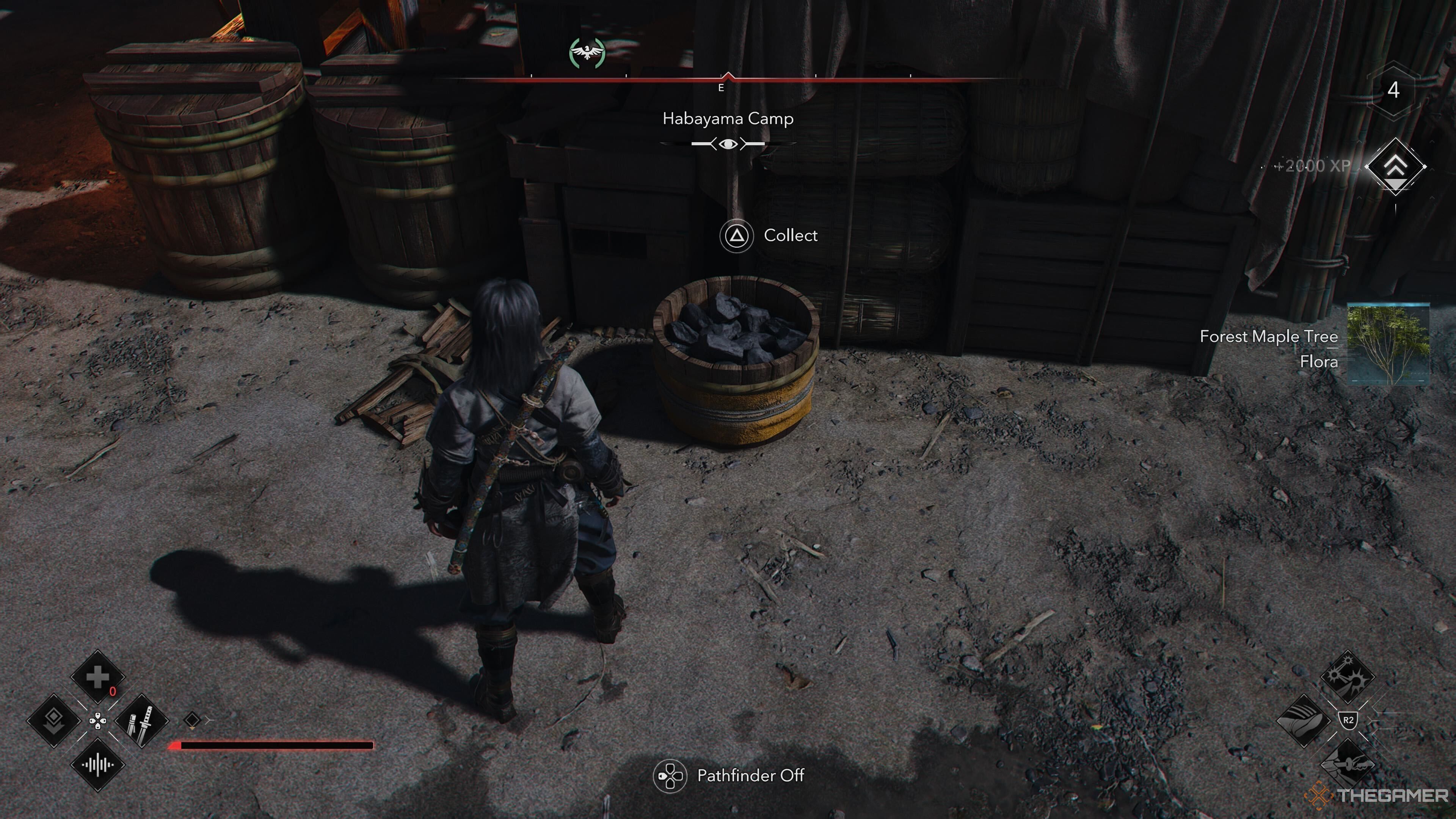 A bucket of minerals in Assassin's Creed Shadows.